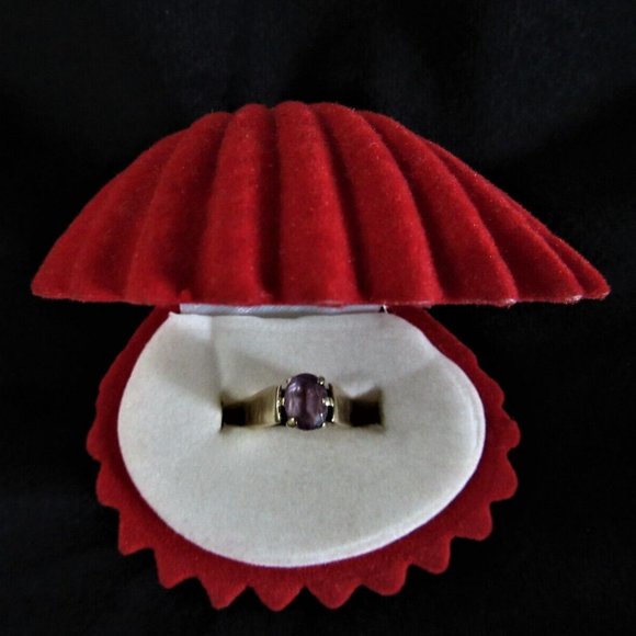 Vintage Amethyst Ring 10K AS IS - Picture 1 of 12